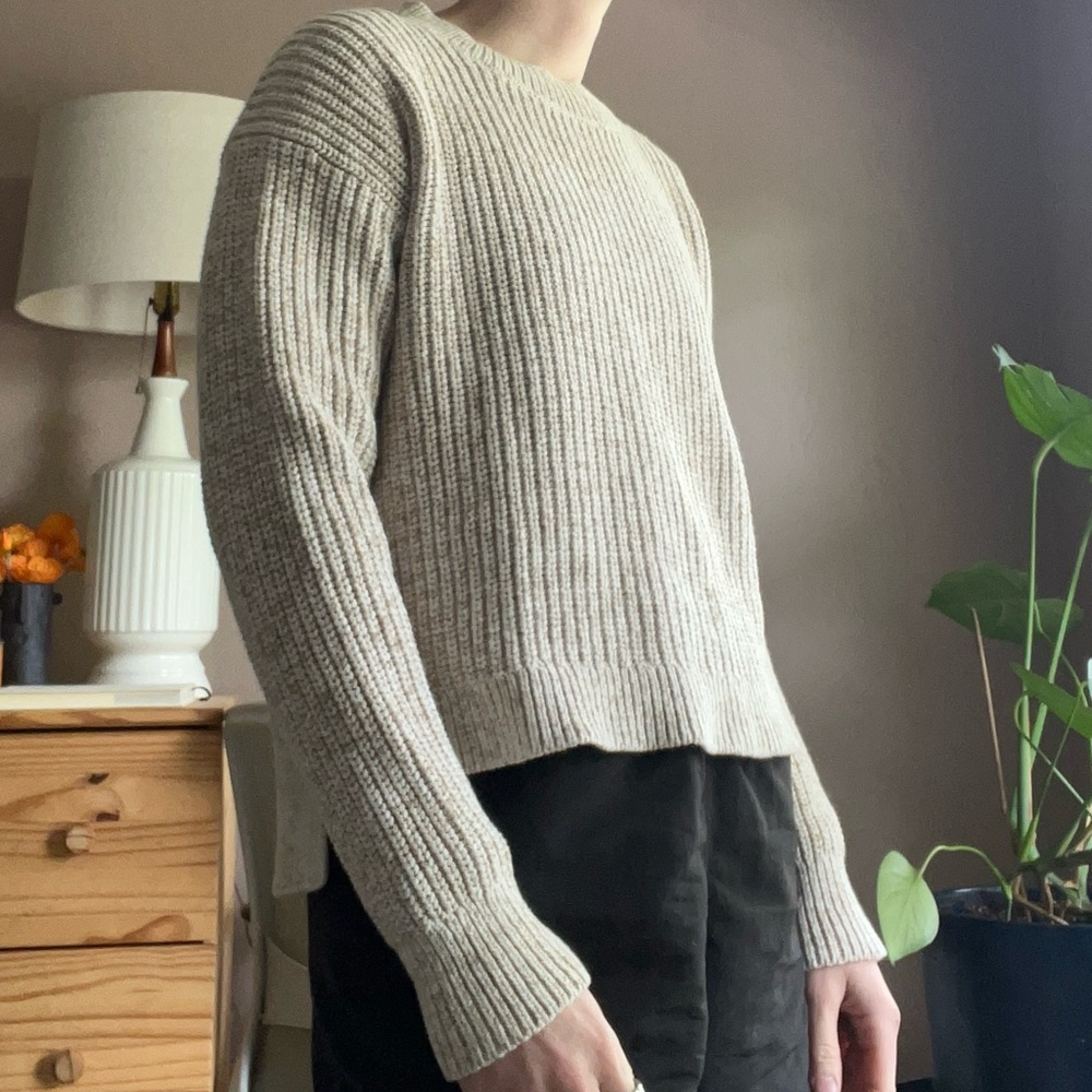 Alex Mill Cream Crewneck Sweater